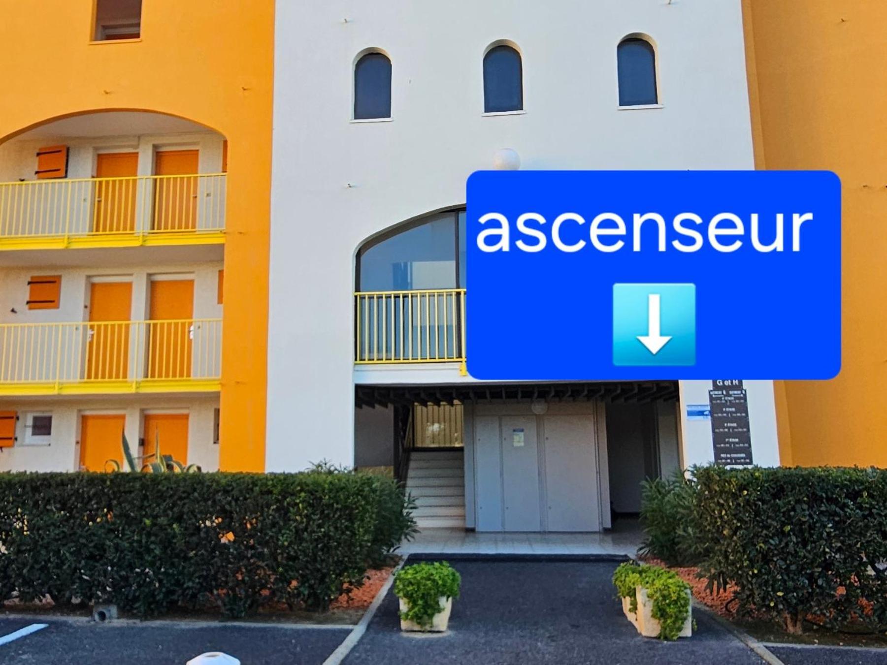 Appartement Vue Mer,Acces Direct Plage,Fibre,Clim,Parking Public Gratuit Le Barcarès Quarto foto